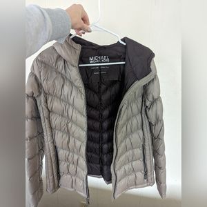 Michael Kors Tan Puffer Jacket